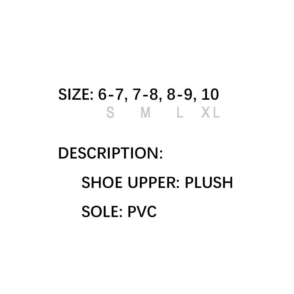 Fluffy Fleece Faux Fur Slippers
