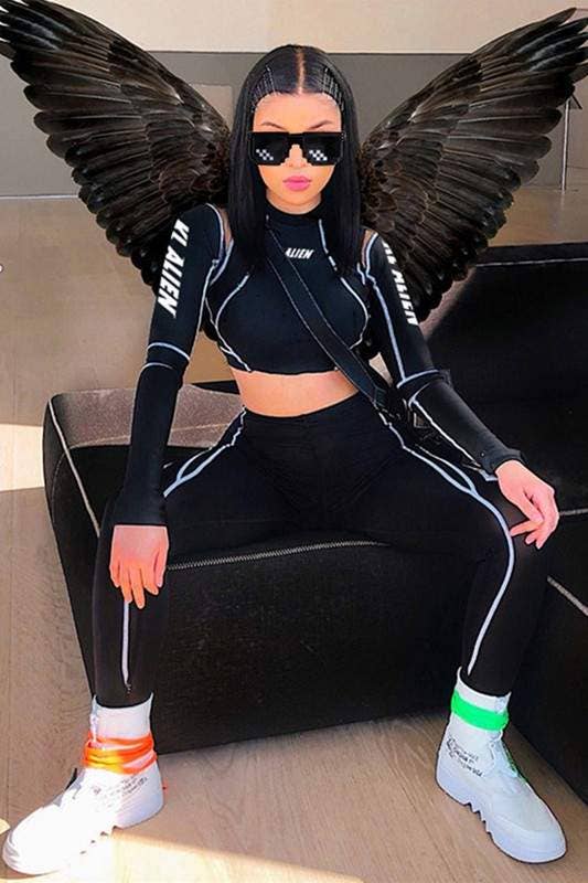 Long Sleeve Top and Leggings Set