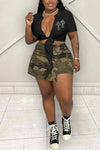 Tie Knot Crop Tee