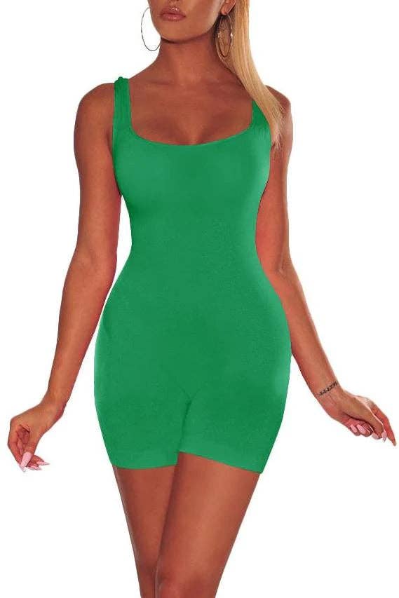 ELASTIC SMOOTH ROMPER