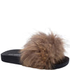 Furry Slide Sandal