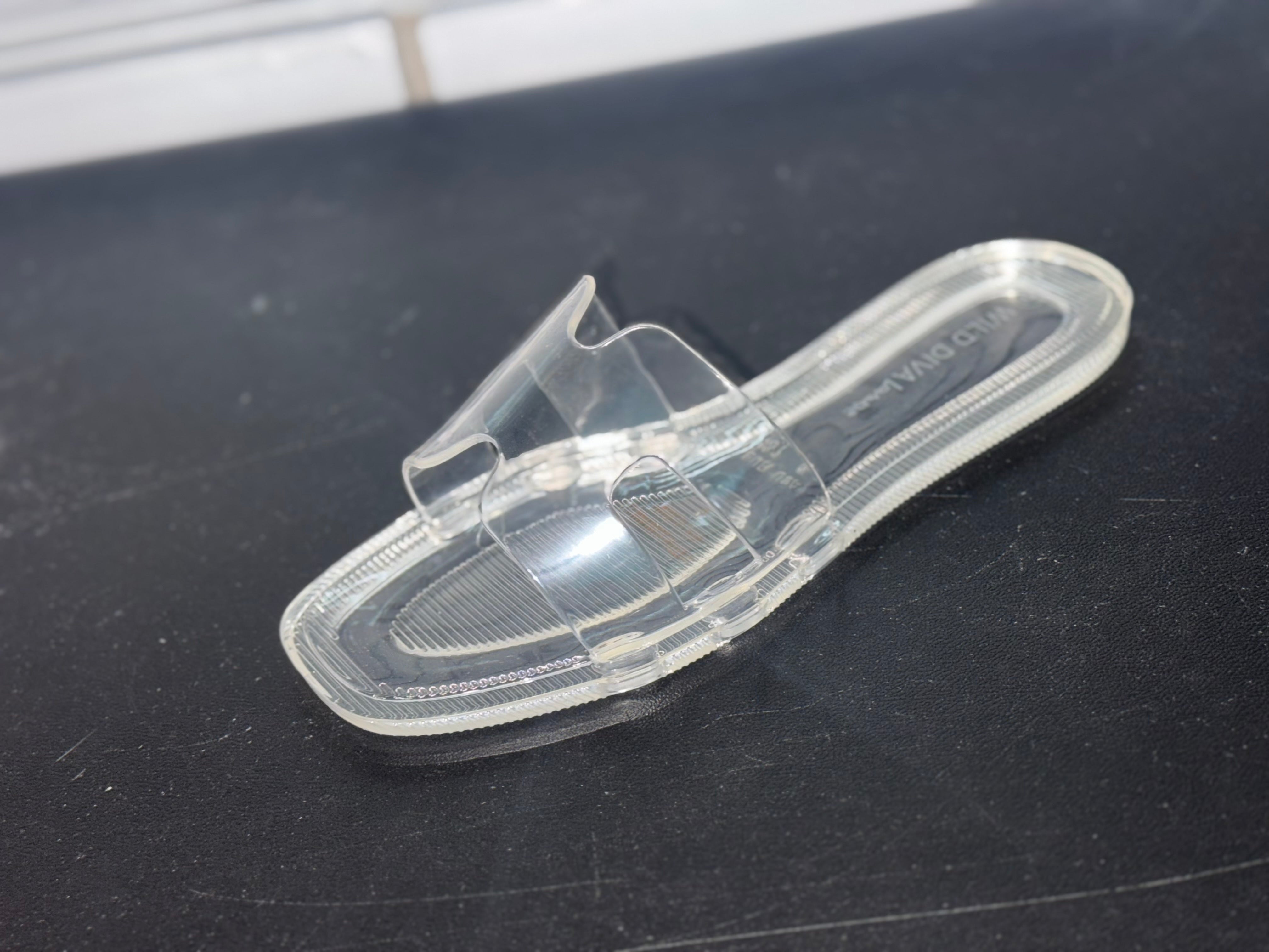 Clear Jelly Sandals