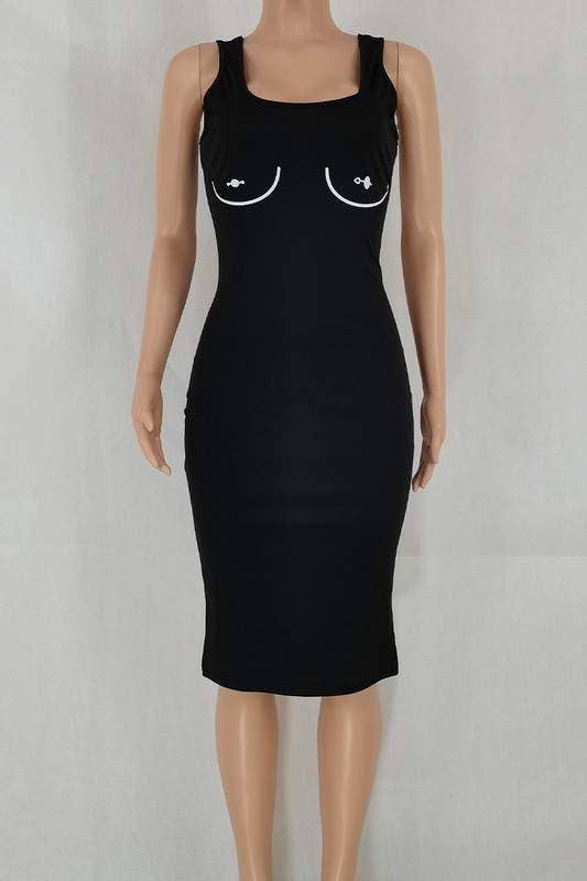 Black Bodycon Dress