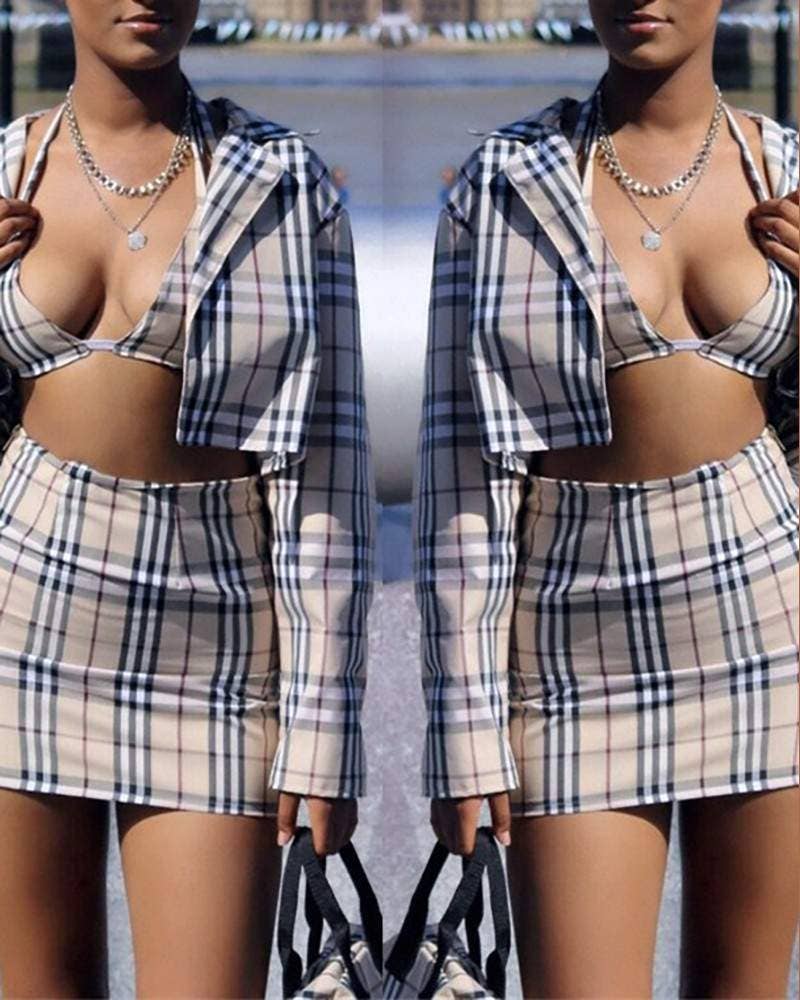 Skirt Set With Bralette