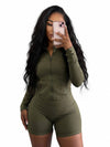 Body Jacket & Biker Shorts Set