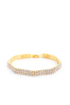 WAVY RHINESTONE BRACELET